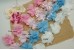 Peonies Chiffon Flower Trim (MEDIUM)  (Pack of 6)